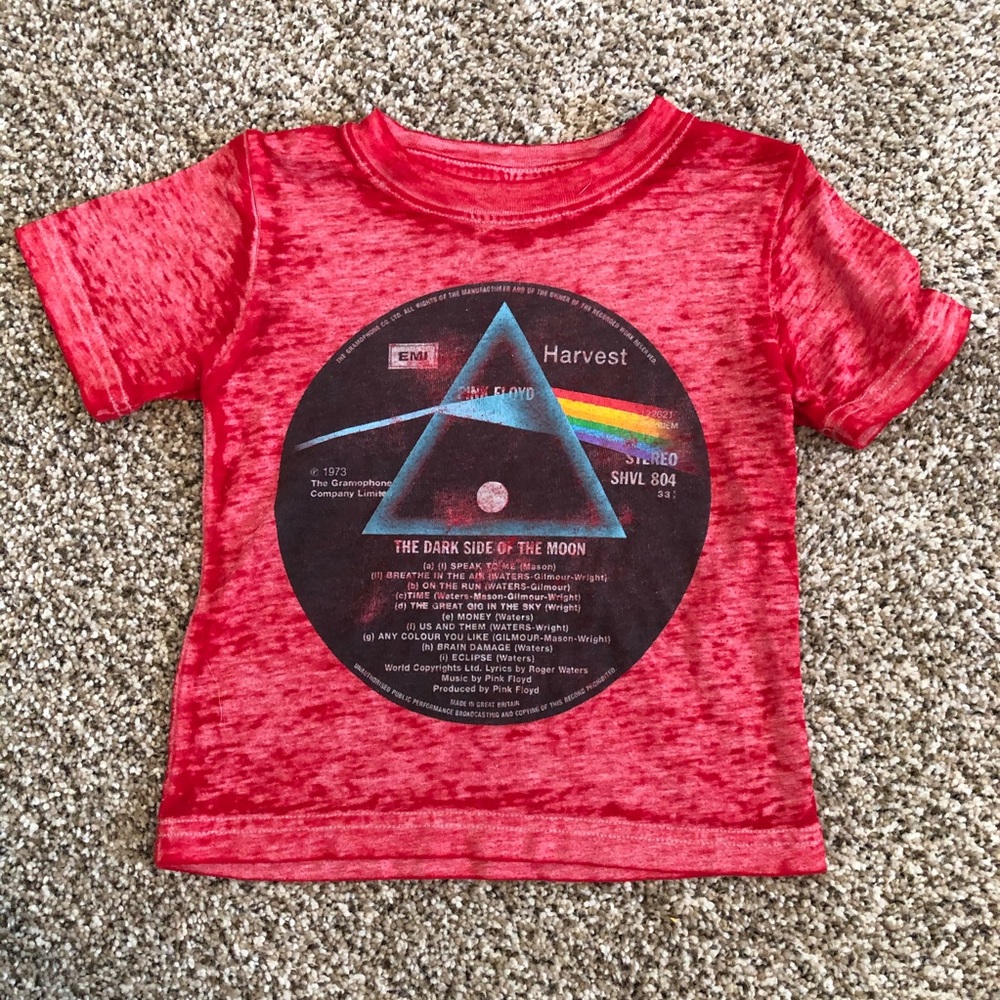 •Pink Floyd• 12 month t-shirt